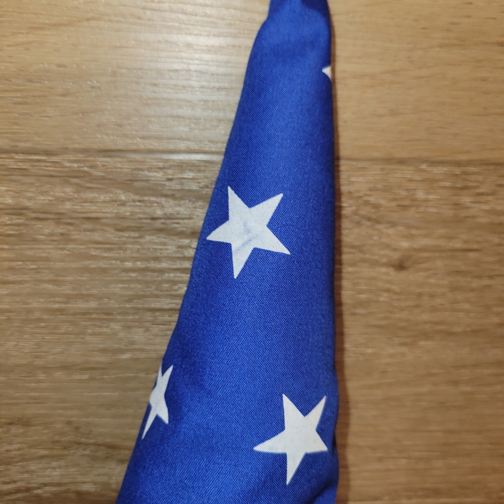 Rae Dunn ~20" 4th of July Gnome USA Flag Heart Weighted Plush Decor New - Picture 10 of 10